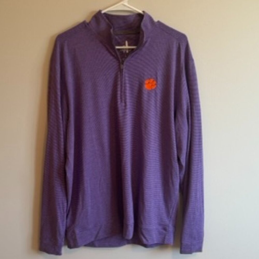 Clemson Johnnie-O 1/4 zip